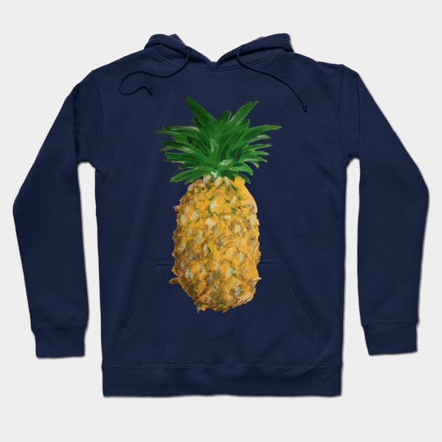 Painted Pineapple Hoodie by 1000Words-Emily